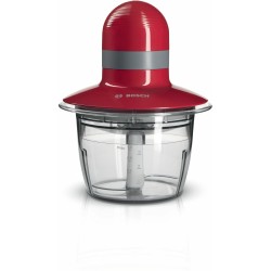 Bosch MMR08R2 picadora eléctrica de alimentos 0,8 L 400 W Gris, Rojo
