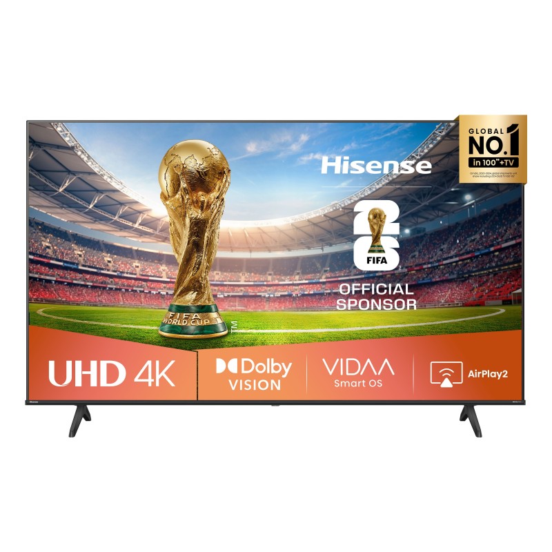 Hisense 65A6Q Televisor 165,1 cm (65") 4K Ultra HD Smart TV Wifi Negro 330 cd   m²