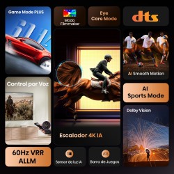 Hisense 65A6Q Televisor 165,1 cm (65") 4K Ultra HD Smart TV Wifi Negro 330 cd   m²