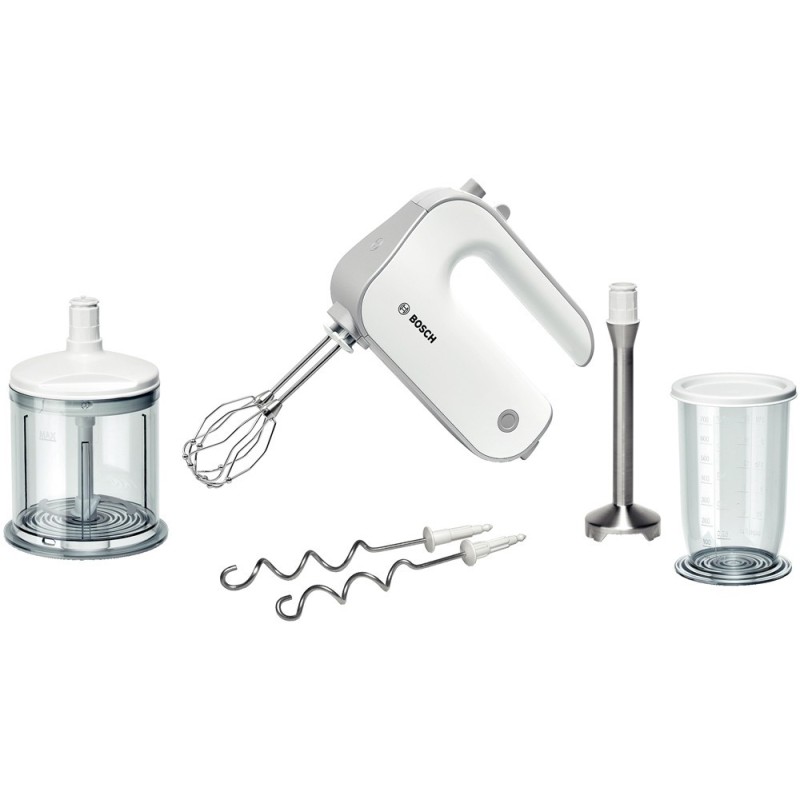 Bosch MFQ4080 batidora Batidora de mano 500 W Plata, Blanco