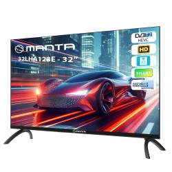 Manta 32LHA123E Televisor 81,3 cm (32") HD Smart TV Wifi Negro 180 cd   m²
