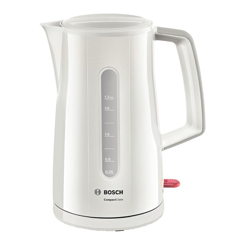 Bosch TWK3A011 tetera eléctrica 1,7 L 2400 W Gris