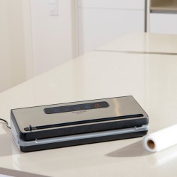 Taurus VAC 6000 sellador al vacío Negro, Acero inoxidable