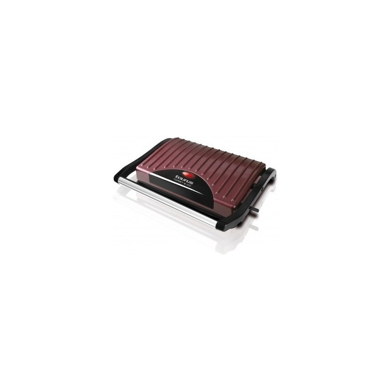 Taurus Toast & Go sandwichera 700 W Negro, Burdeos