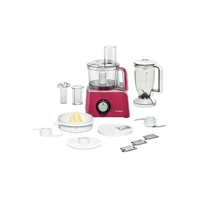 Bosch MCM42024 robot de cocina 800 W 1,25 L Rosa, Plata