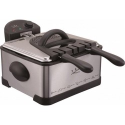 JATA FR700 freidora Doble 4 L 2000 W Acero inoxidable