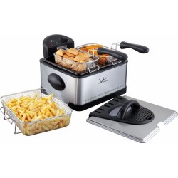 JATA FR700 freidora Doble 4 L 2000 W Acero inoxidable