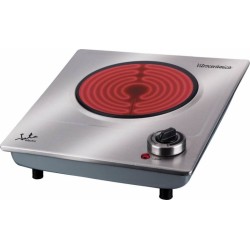 JATA V531 hobs Acero inoxidable Encimera Cerámico 1 zona(s)