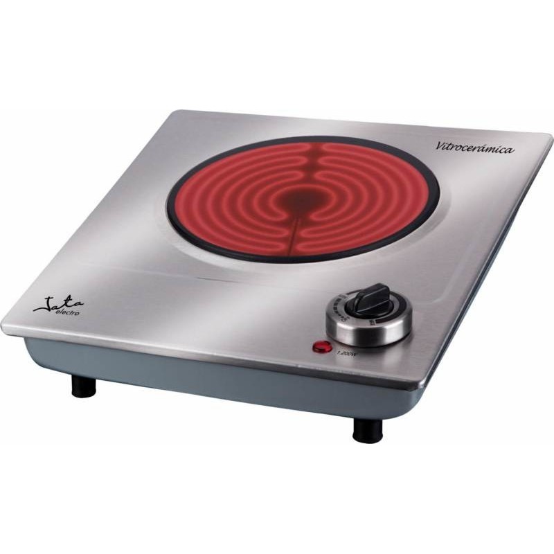 JATA V531 hobs Acero inoxidable Encimera Cerámico 1 zona(s)