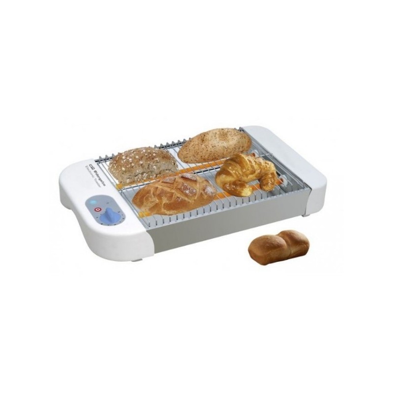 Orbegozo TO 1010 6 rebanada(s) 600 W Gris, Blanco