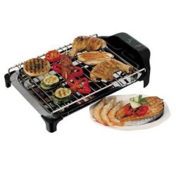 JATA BQ101 barbacoa y parrilla al aire libre Eléctrico Negro 2400 W
