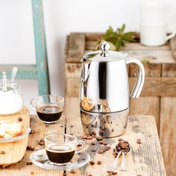 BRA A170434 Cafetera italiana 0,3 L Acero inoxidable