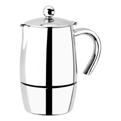 BRA Magna A170433 cafetera manual Cafetera italiana Plata
