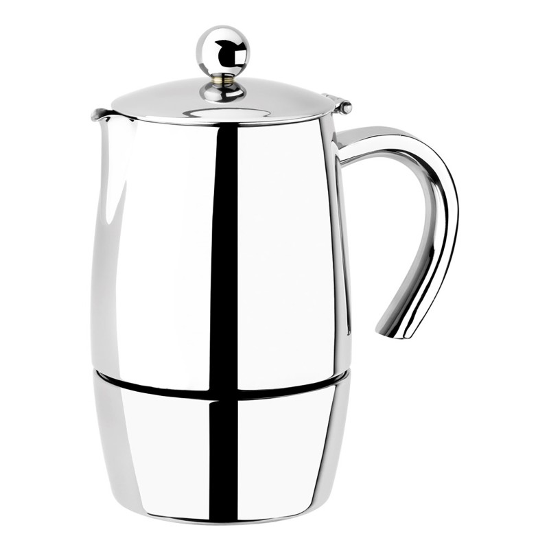BRA Magna A170433 cafetera manual Cafetera italiana Plata
