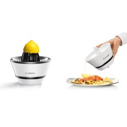 Bosch MCP72GPW prensa de cítricos eléctricos 1 L 40 W Negro, Blanco