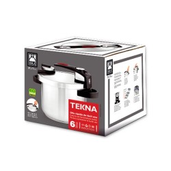 BRA A185605 olla a presión 11 L Plata