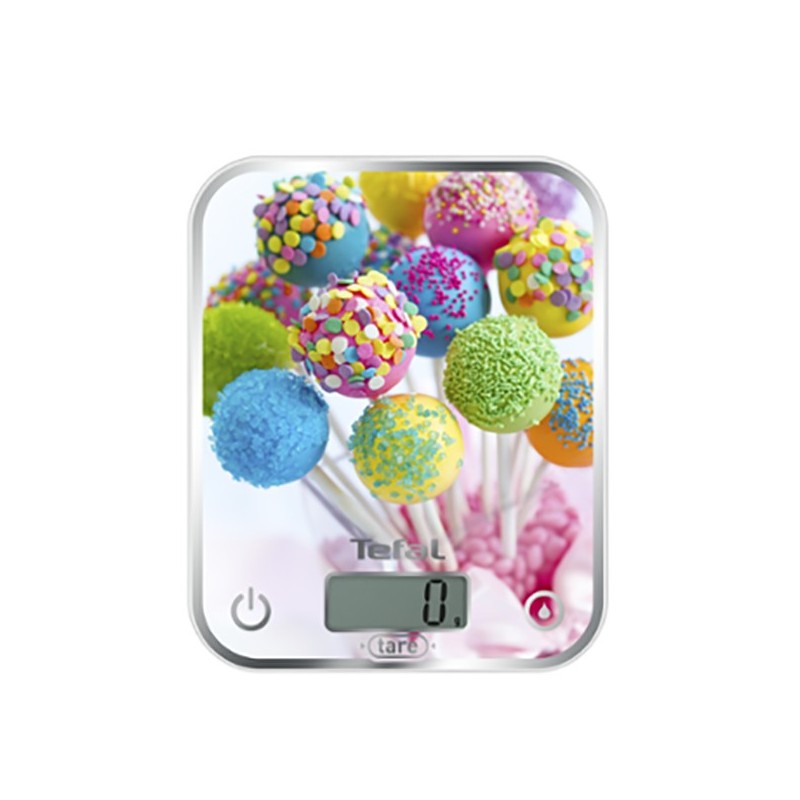Tefal Optiss Multicolor Encimera Rectángulo Báscula electrónica de cocina