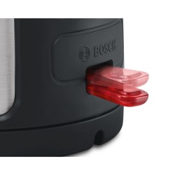 Bosch TWK6A813 tetera eléctrica 1,7 L 2400 W Negro, Acero inoxidable