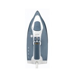 Magefesa Quadfin - MGF  6219 Plancha vapor-seco 2200 W Azul, Blanco