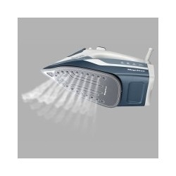 Magefesa Quadfin - MGF  6219 Plancha vapor-seco 2200 W Azul, Blanco