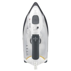 Magefesa 6221 Plancha vapor-seco Suela de cerámica 2500 W Gris, Blanco