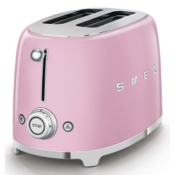 Smeg TSF01PKEU tostadora 6 2 rebanada(s) 950 W Rosa