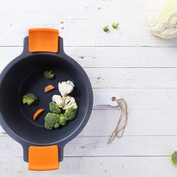 BRA A270324 cacerola Sartén para wok sofrito Alrededor