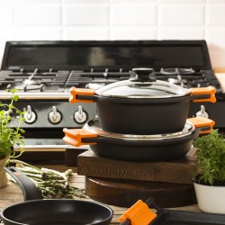 BRA A270324 cacerola Sartén para wok sofrito Alrededor
