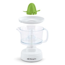 Orbegozo EP 1510 Exprimidor eléctrico de tomates 25 W Verde, Transparente, Blanco