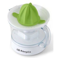 Orbegozo EP 1510 Exprimidor eléctrico de tomates 25 W Verde, Transparente, Blanco