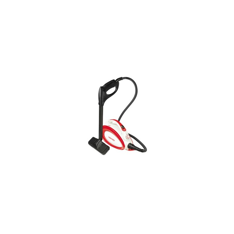 Polti Handy 20 Limpiador a vapor portátil 0,75 L 1500 W Negro, Rojo, Blanco