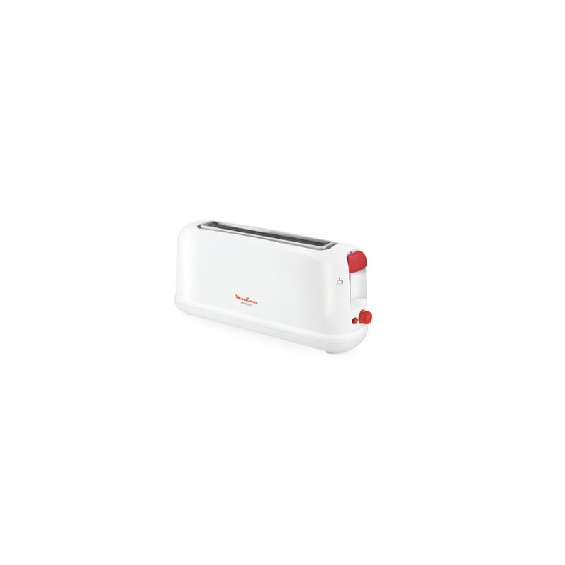 Moulinex LS160111 tostadora 7 1 rebanada(s) 1000 W Rojo, Blanco