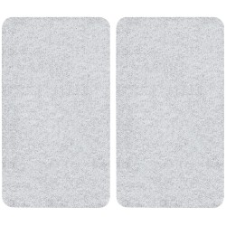 WENKO Transparent tabla de cocina para cortar Rectangular Plástico, Vidrio templado, Elastómero termoplástico (TPE) Transparente