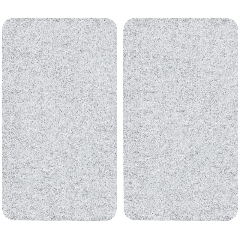 WENKO Transparent tabla de cocina para cortar Rectangular Plástico, Vidrio templado, Elastómero termoplástico (TPE) Transparente