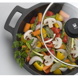 BRA Efficient Sartén para wok sofrito Alrededor