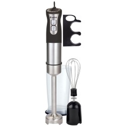 Comelec BV 1138 licuadora Batidora de inmersión 1000 W Negro, Acero inoxidable