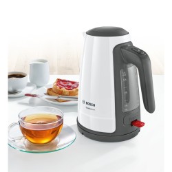 Bosch TWK6A011 tetera eléctrica 1,7 L 2400 W Gris pardo, Blanco