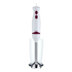 Comelec BV1137 licuadora Batidora de inmersión 600 W Borgoña, Blanco