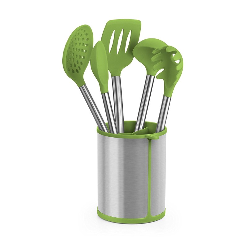 BRA A197011 juego de utensilios de cocina 5 pieza(s) Verde, Acero inoxidable