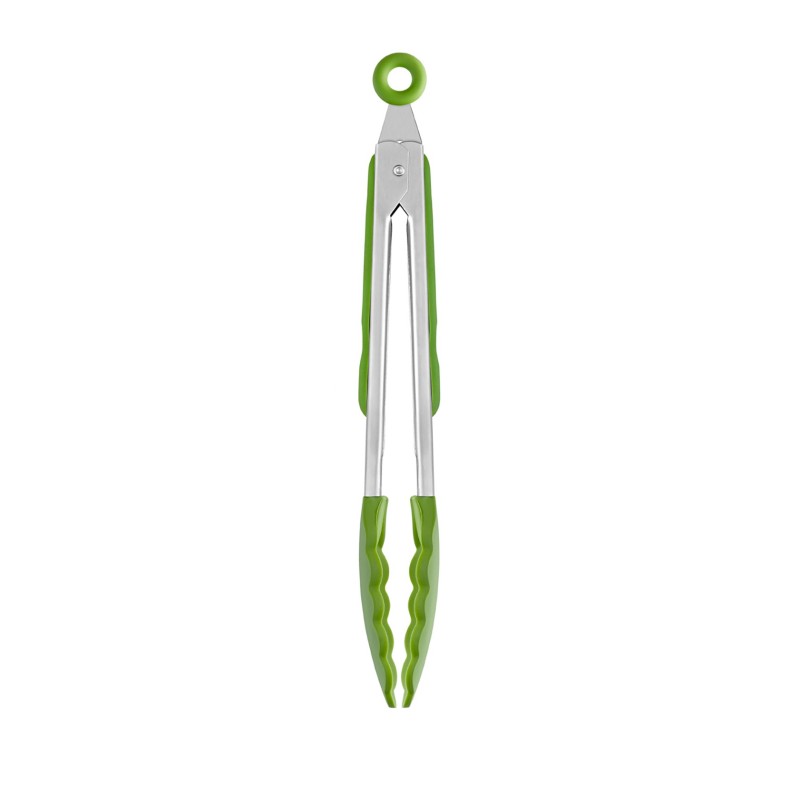 BRA A197004 pinza de cocina 285 mm Silicona, Acero inoxidable Acero inoxidable