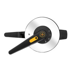 BRA A185702 olla a presión 6 L Negro, Plata