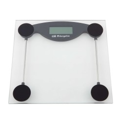 Orbegozo PB 2211 Plaza Negro, Transparente Báscula personal electrónica
