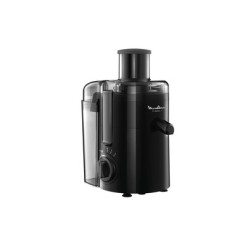 Moulinex JU3708 Licuadora centrífuga 350 W Negro, Acero inoxidable