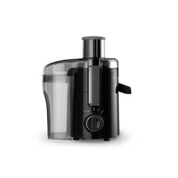 Moulinex JU3708 Licuadora centrífuga 350 W Negro, Acero inoxidable