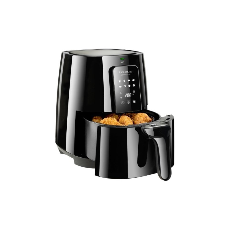 Taurus Air Fry Digital Sencillo 3,5 L Independiente 1300 W Freidora de aire caliente Negro