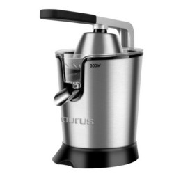Taurus Easy Press 300 prensa de cítricos eléctricos 0,65 L 300 W Negro, Acero inoxidable