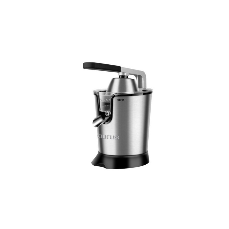 Taurus Easy Press 300 prensa de cítricos eléctricos 0,65 L 300 W Negro, Acero inoxidable