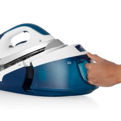 Orbegozo VP 8500 estación plancha al vapor 2400 W 1,8 L Suela de cerámica Azul, Blanco