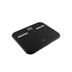 JATA 538 báscula de baño Rectángulo Negro Báscula personal electrónica
