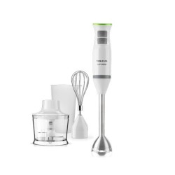 Taurus Bapi 850 Plus Inox 0,7 L Batidora de inmersión 850 W Verde, Gris, Acero satinado, Blanco